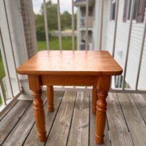 brown stool