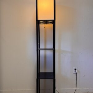 shelf floor lamp