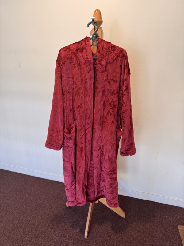 plush robe