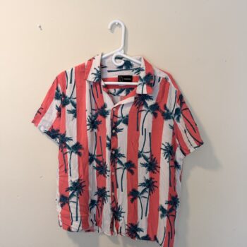 Hawaiian pink shirt